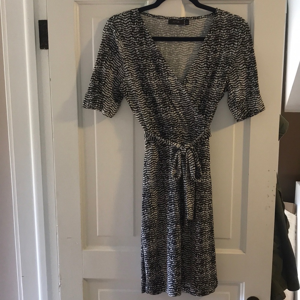 Apt. 9 Black and White Dress